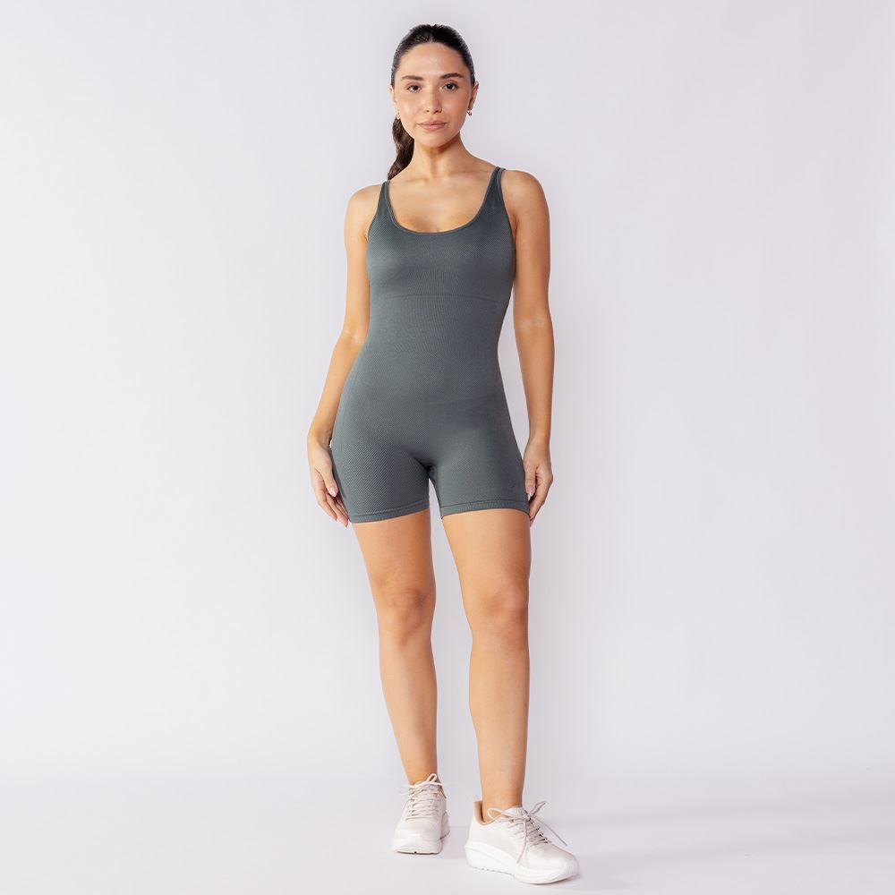 Macaquinho Fitness Feminino Sem Costura Scream