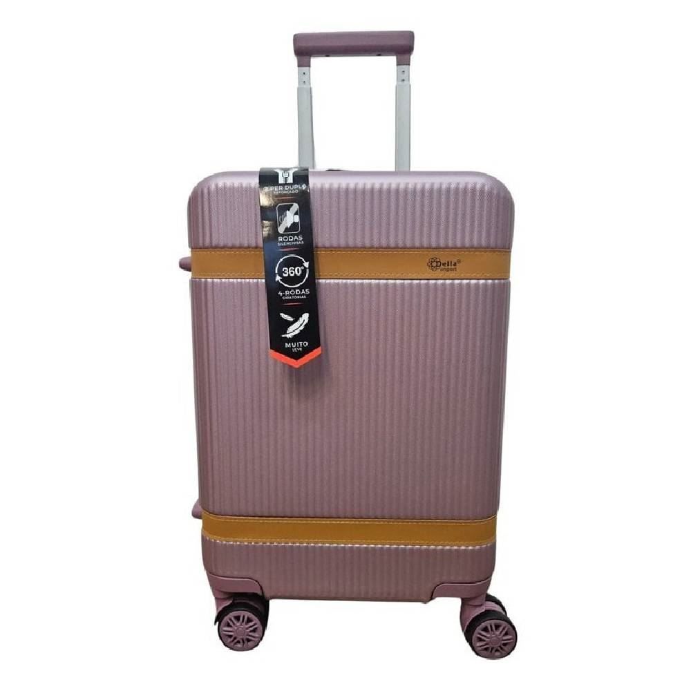 Mala De Viagem De Bordo Ml-46 Della Import - ROSA OURO