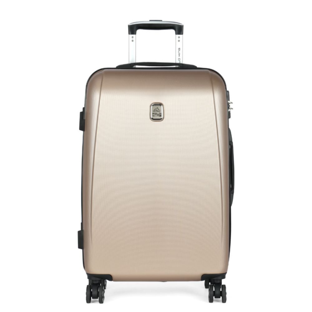 Mala De Viagem Média Abs 360° Geneva Luxcel - Champanhe