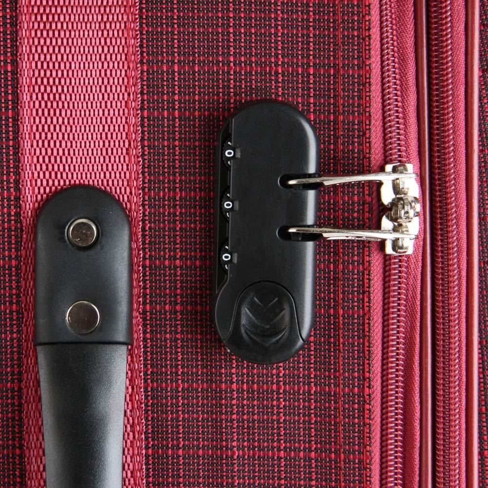 Mala De Viagem Média Estação Metrô Tonin - Vermelho