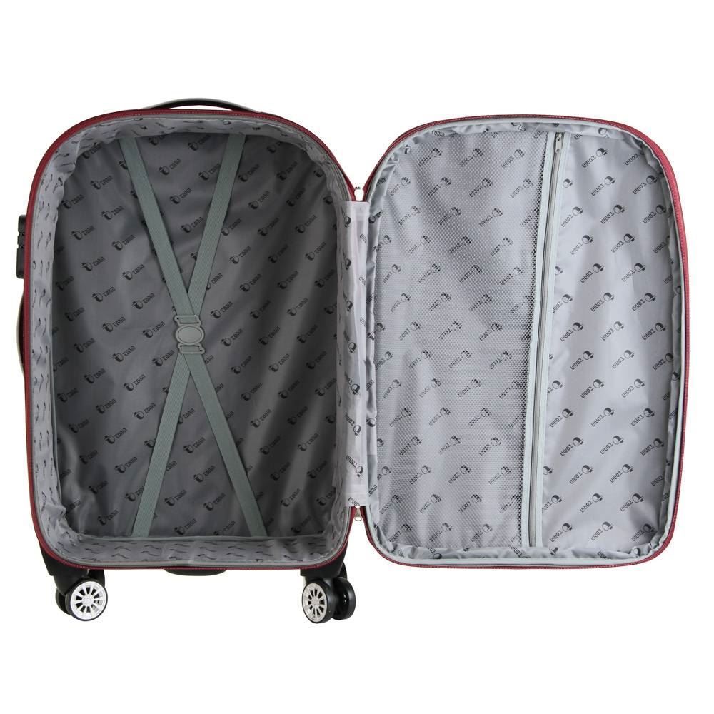 Mala De Viagem Média Estação Metrô Tonin - Vermelho