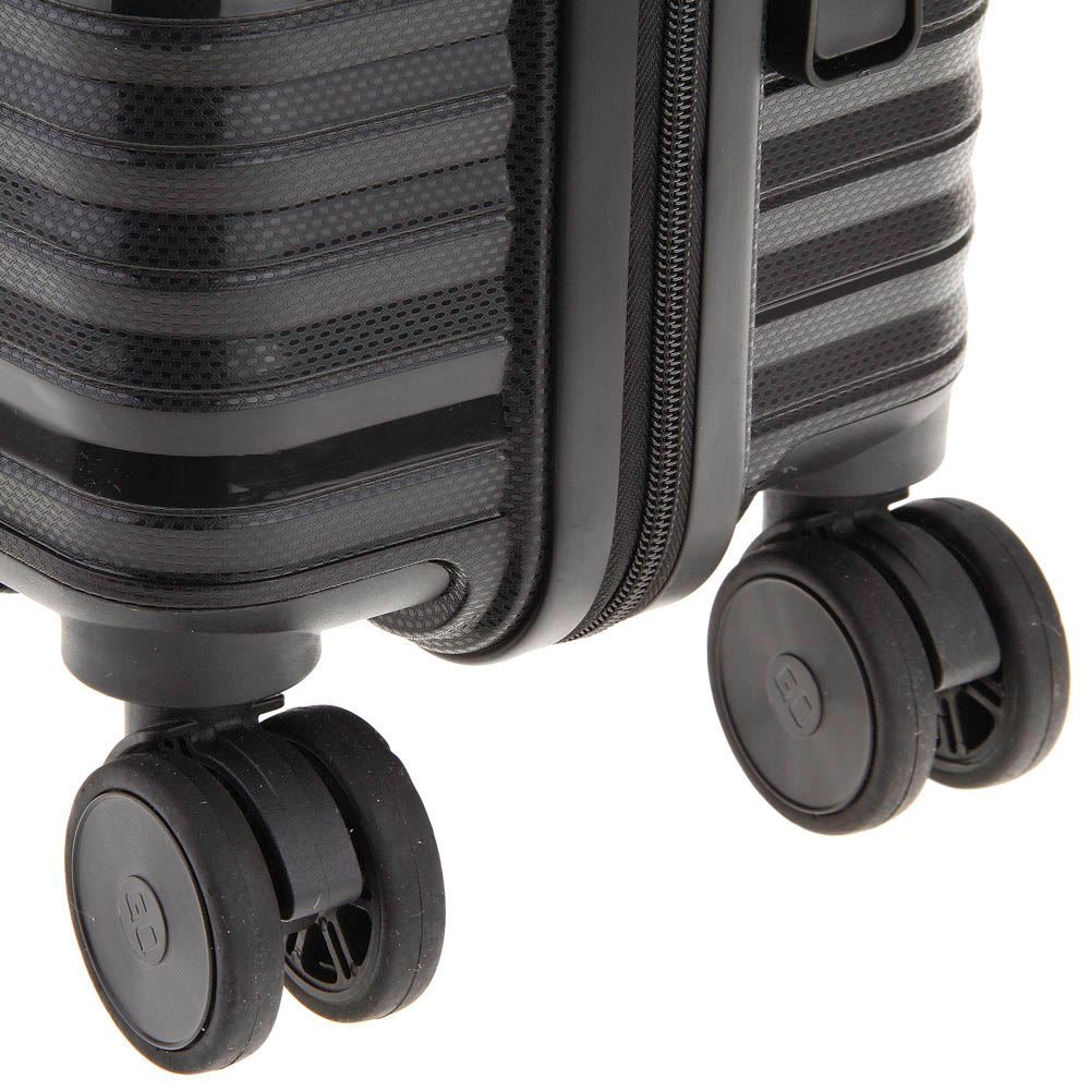 Mala De Viagem Pequena 360° Plattinum Tonin - Preto