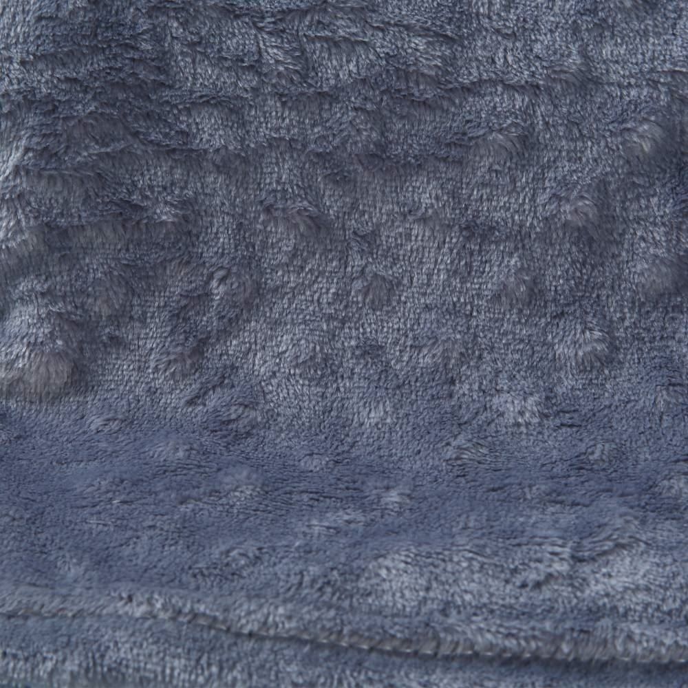 Manta De Bebe Microfibra 100% Poliéster Pop Corn Havan Baby - Cinza