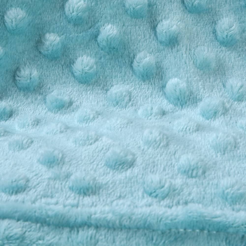 Manta De Bebe Microfibra 100% Poliéster Pop Corn Havan Baby - Verde Doce