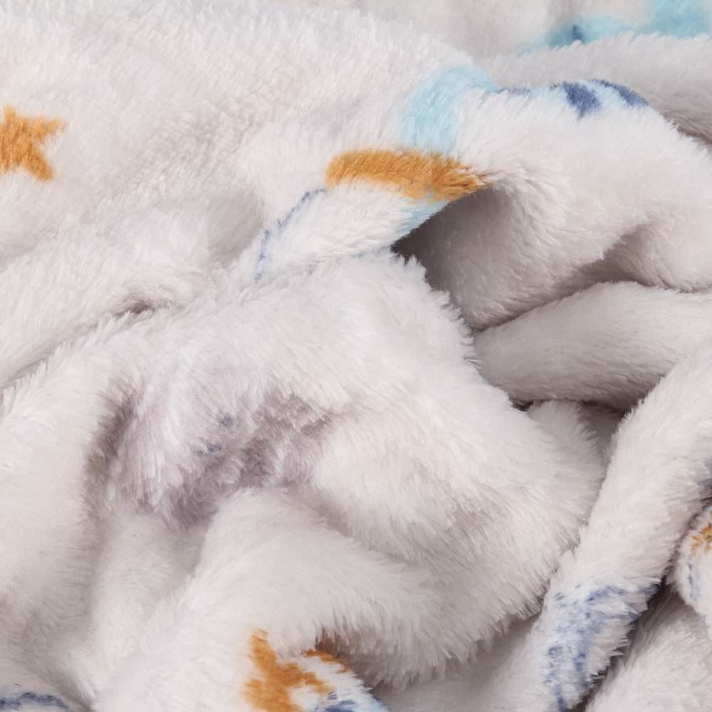 Manta De Bebe Microfibra 90X110 Cm Havan Baby 1 Pç - Dino Espacial