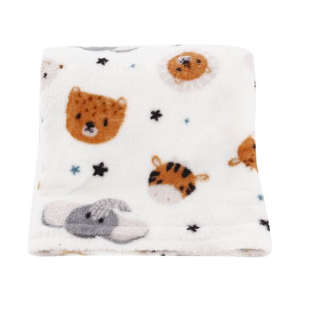 Manta De Bebê Microfibra 90X110 Cm Havan Baby 1 Peça - Safari
