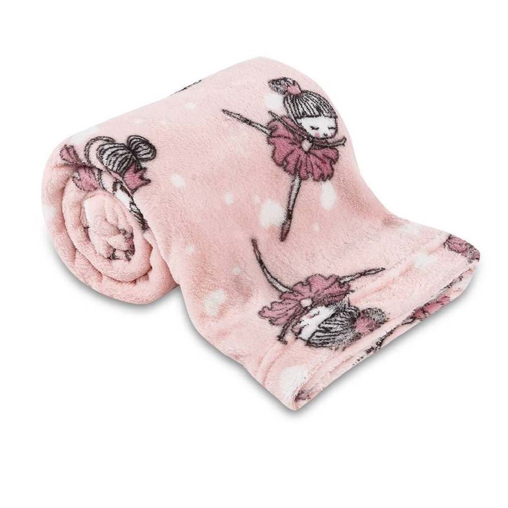 Manta De Bebê Microfibra 90X110 Cm Havan Baby 1 Peça - Bailarina