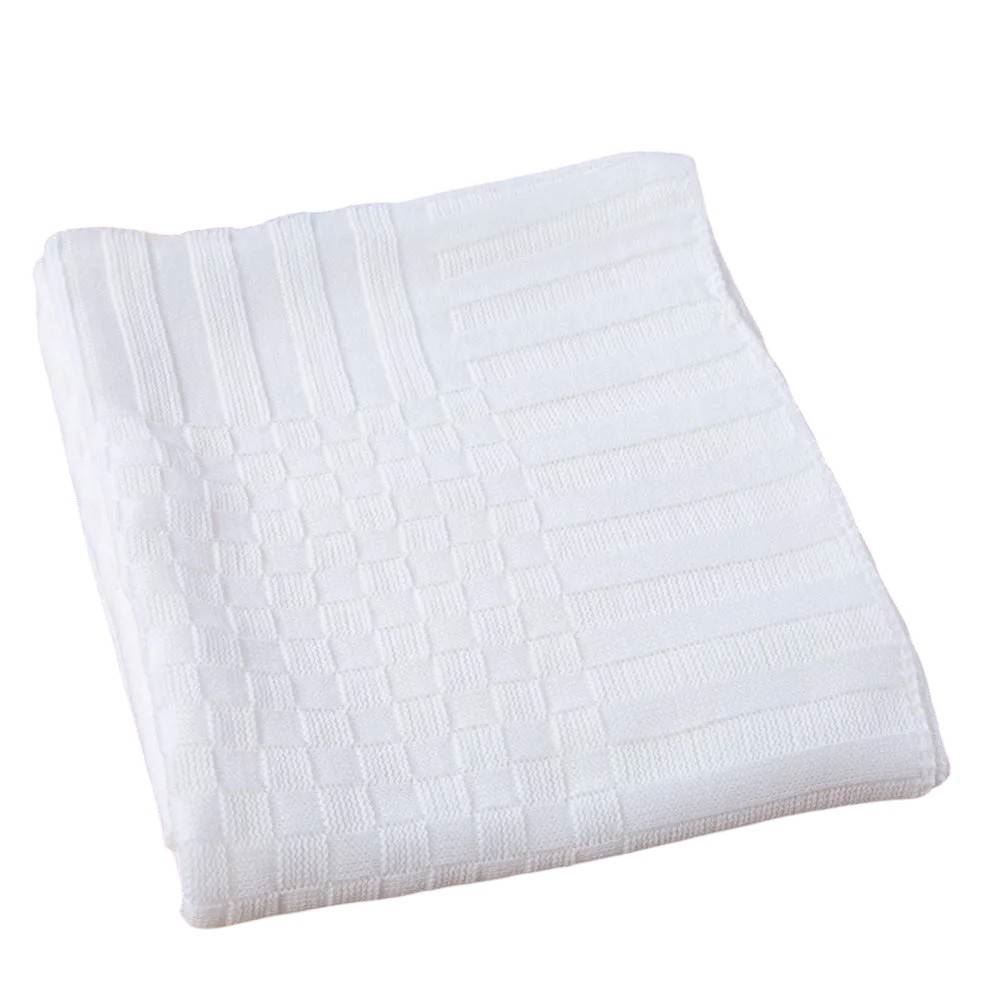 Manta De Tricô 80X100cm Havan Baby - Branco