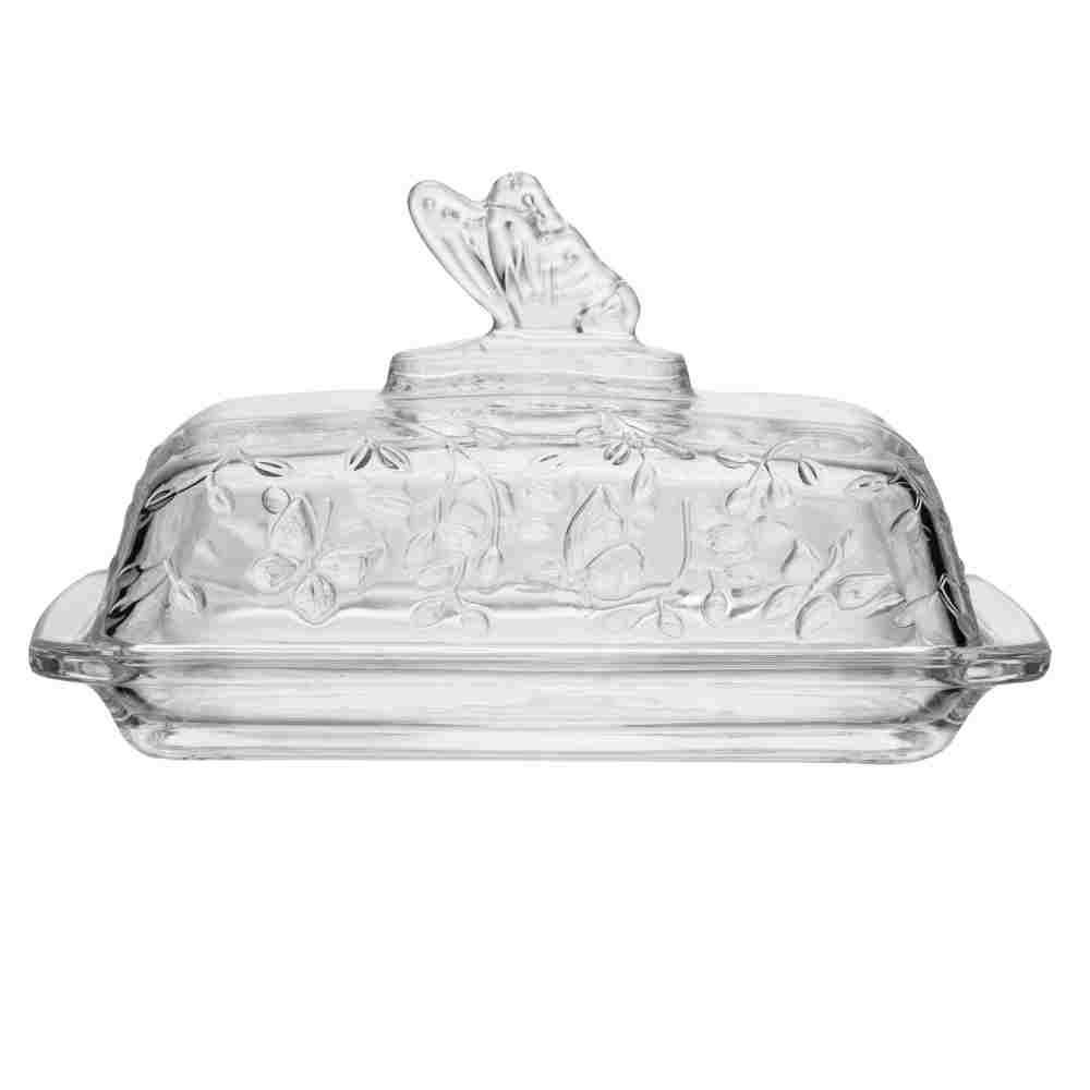 Manteigueira Com Tampa New Butterfly 18Cm