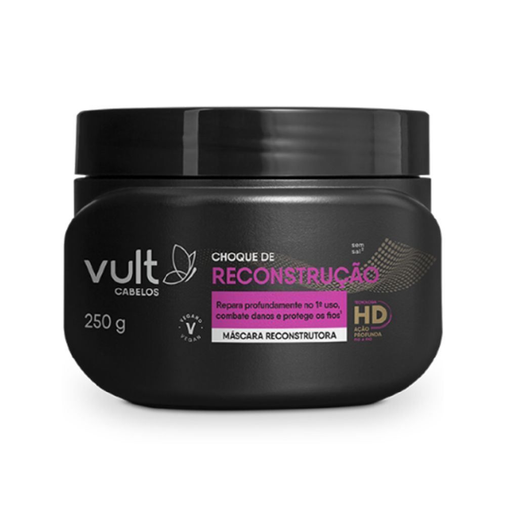 Máscara Capilar Choque De Reconstrução Vult - 250g