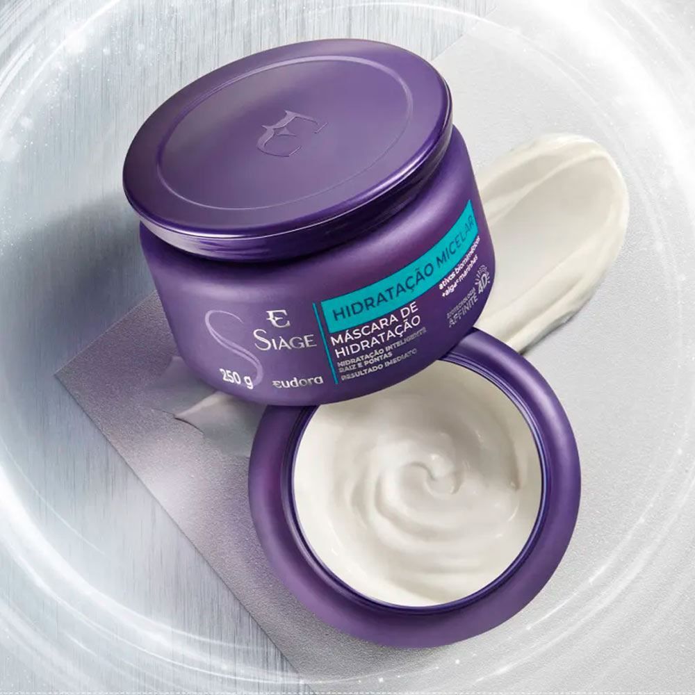 Máscara Capilar Siàge Hidratação Micelar Eudora - 250g