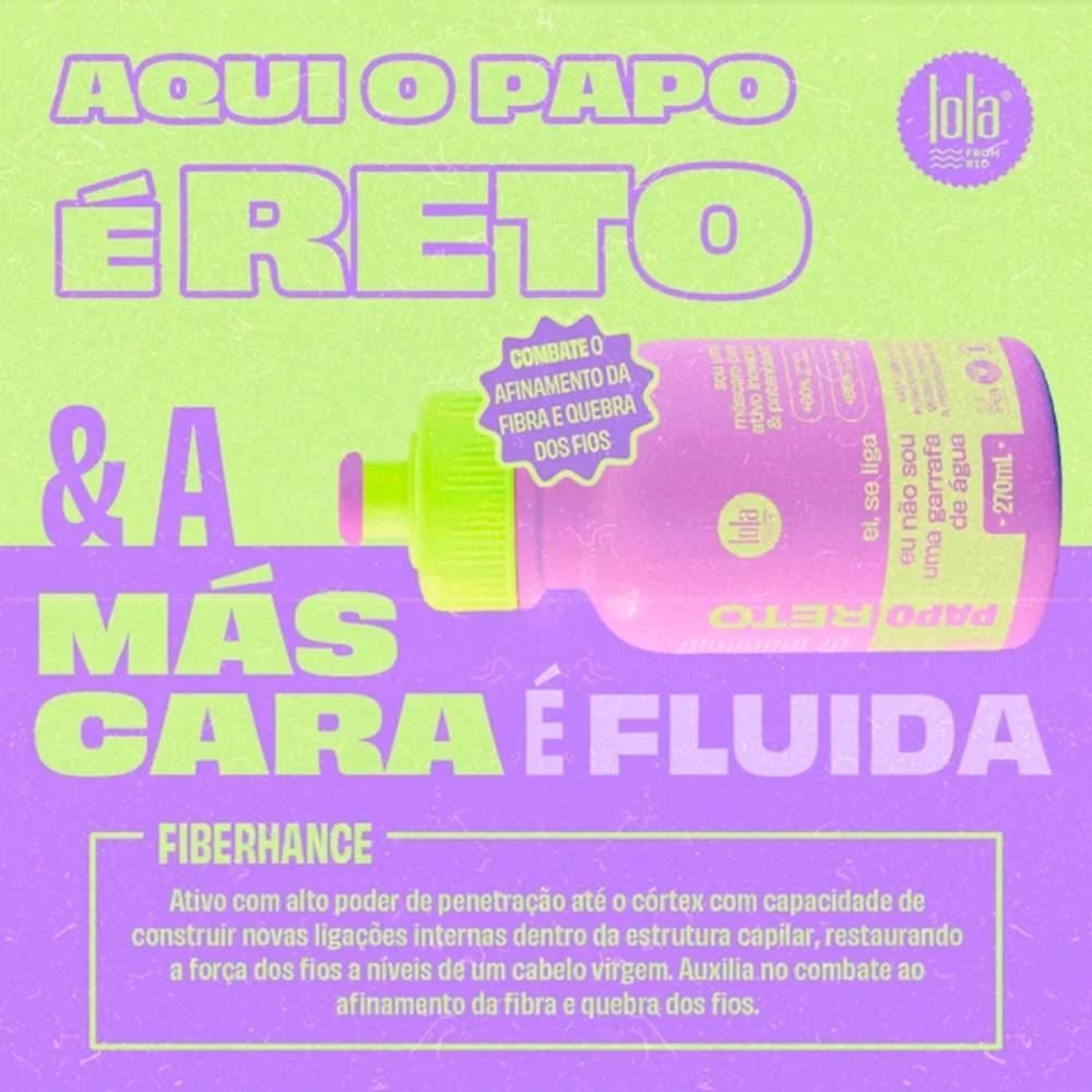 Máscara Fluida Papo Reto - 270ml