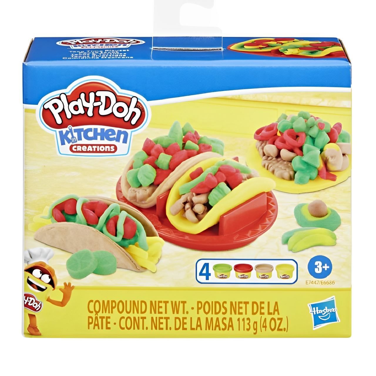 Massinha Modelar Kit Comidas Play Doh Hasbro - E6686