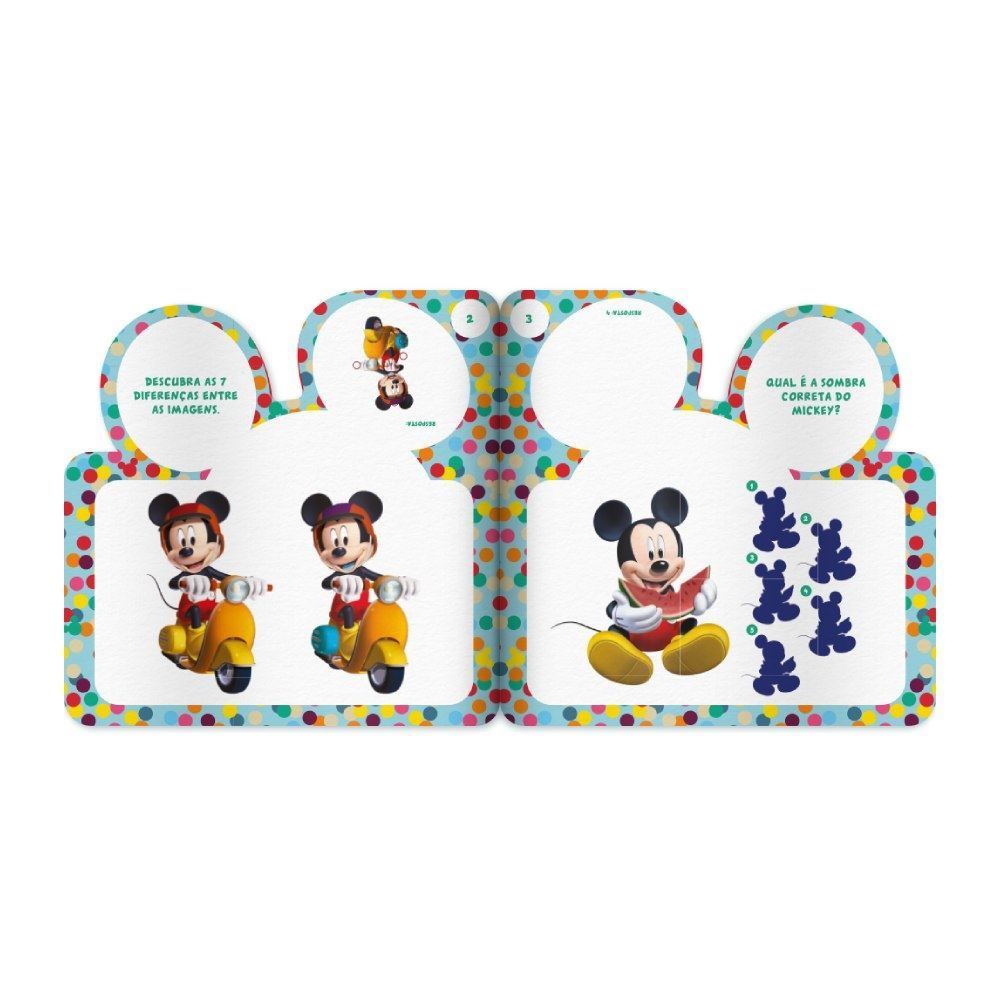 Meu Livro De Atividades Recortado Mickey - Culturama