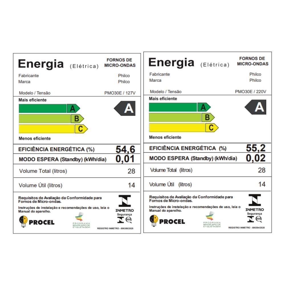Micro-Ondas Philco PMO30E 28L 1100W Tira Odor