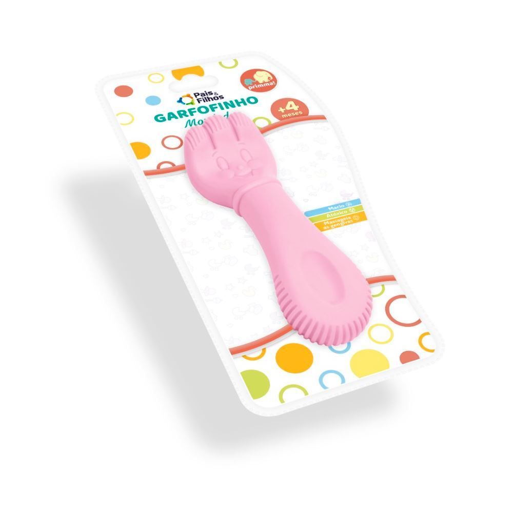 Mordedor Para Bebê Garfofinho - Diversas Cores
