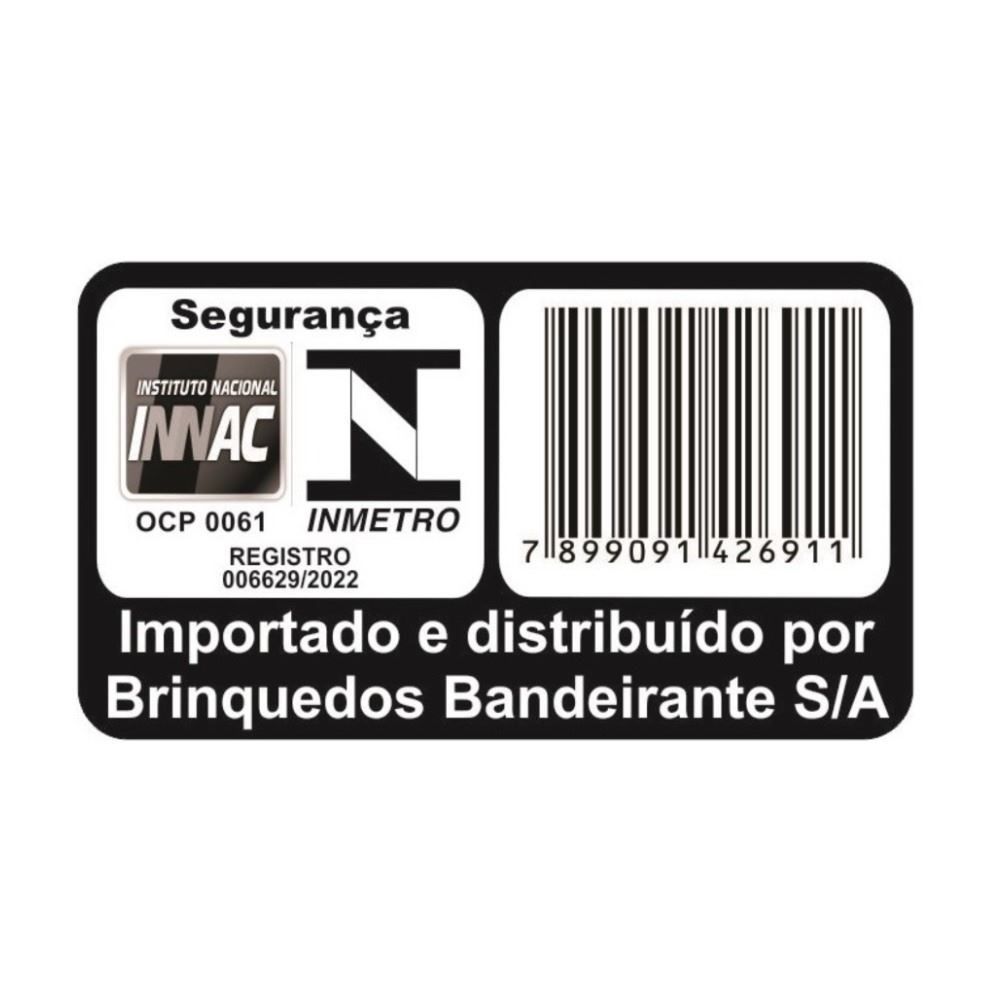 Moto Cross Elétrica 6V Azul Brinquedos Bandeirante - 2961
