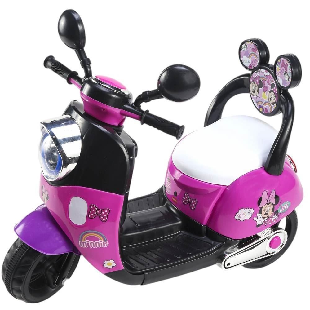 Moto Elétrica Infantil Minnie Disney - Rosa