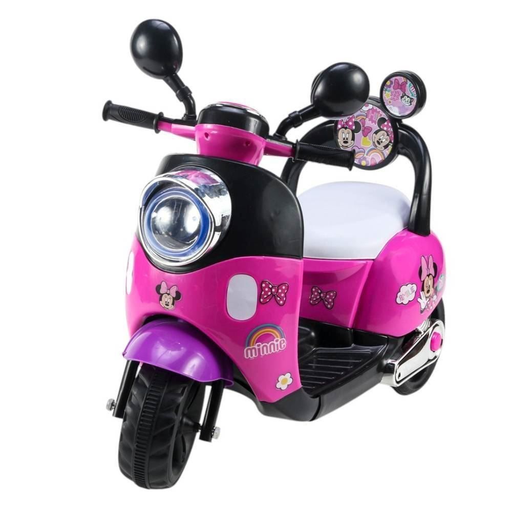 Moto Elétrica Infantil Minnie Disney - Rosa