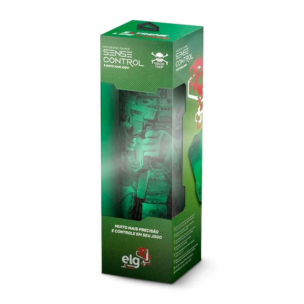 Mousepad Sense Control MPSC ELG - Verde
