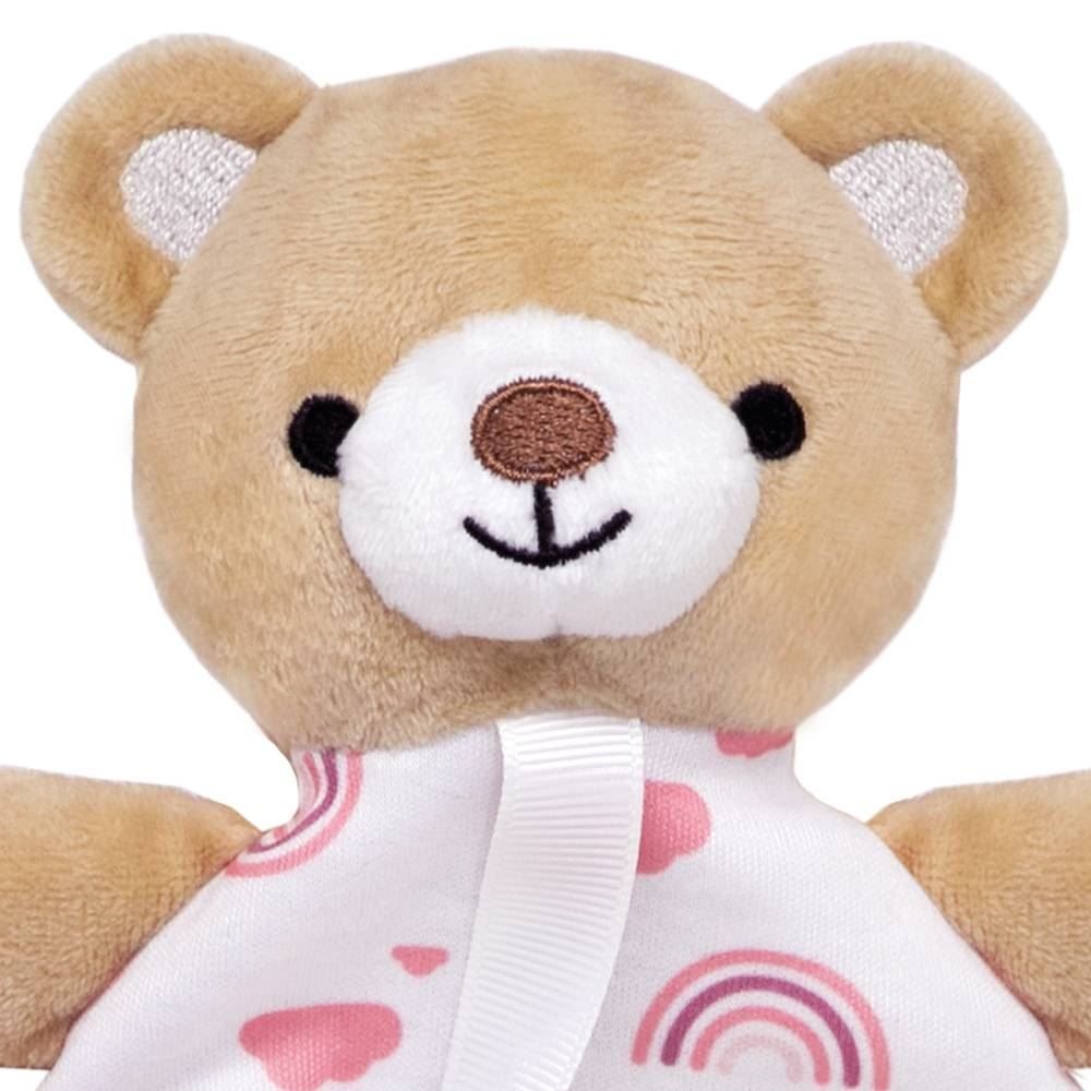 Naninha Animais Na Caixinha Buba - Urso Rosa