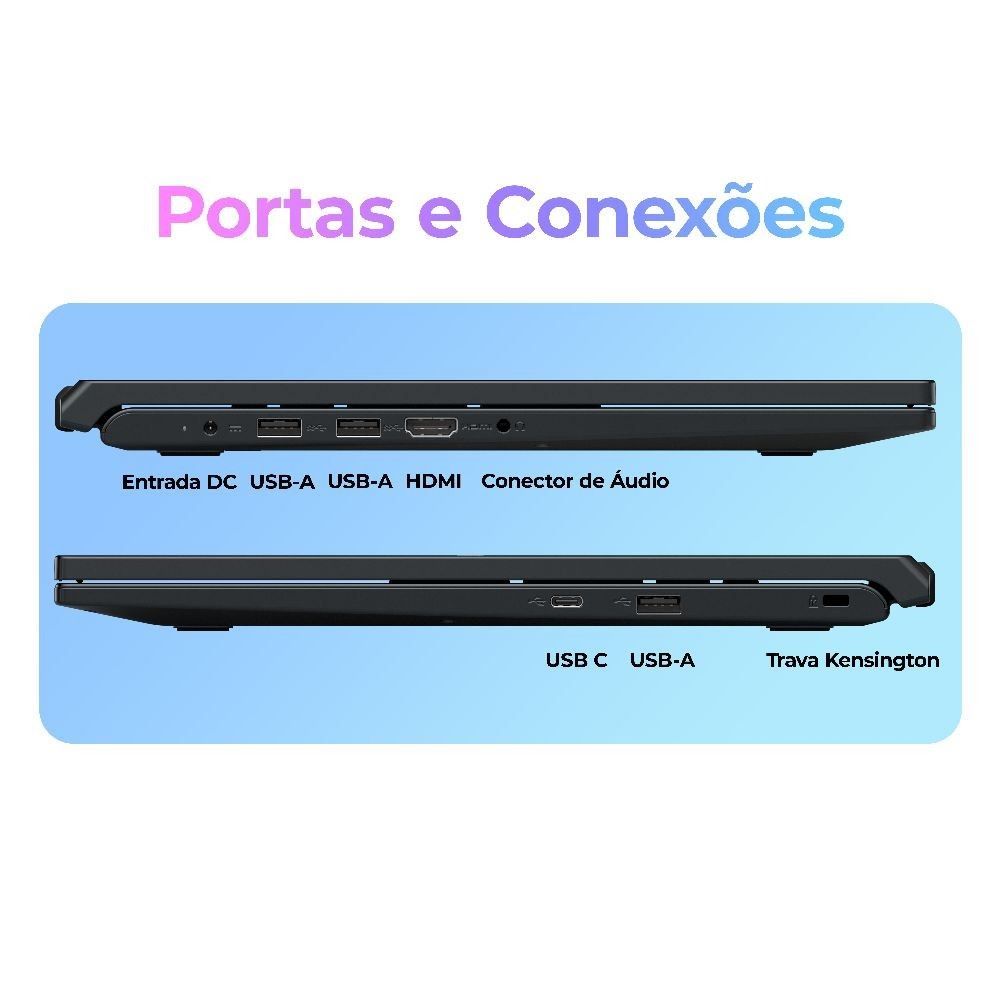 Notebook Positivo Intel Celeron 4Gb 128Gb Tela 15,6” Windows 11