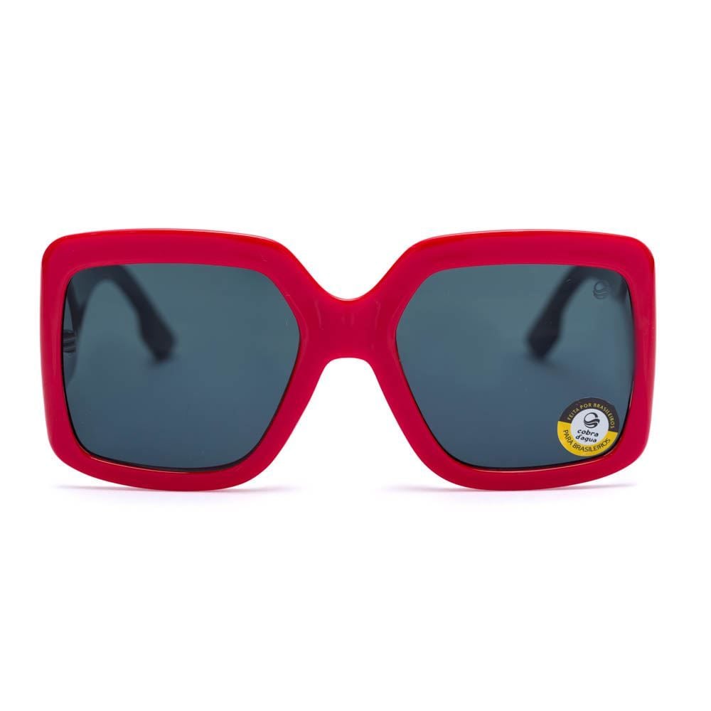 Óculos De Sol Feminino Acetato Quadrado Cobra D'água  - DIVERSOS