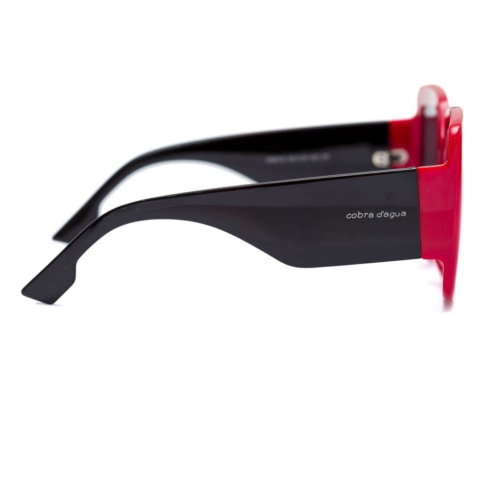 Óculos De Sol Feminino Acetato Quadrado Cobra D'água  - DIVERSOS