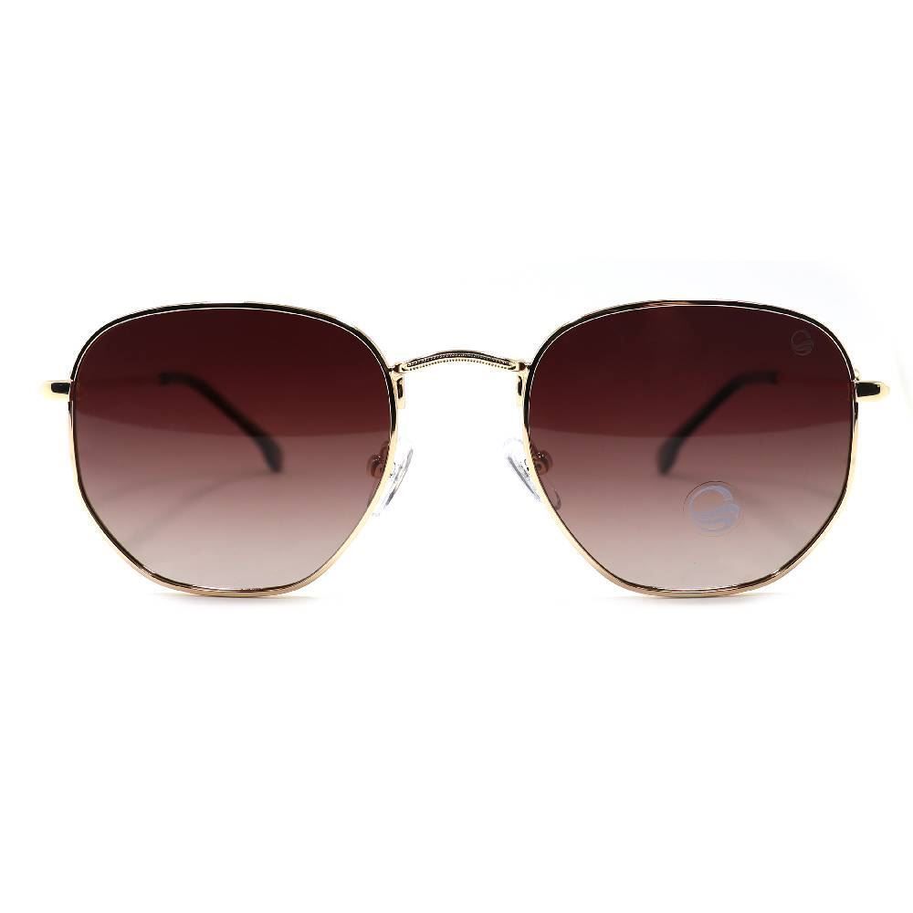 Óculos De Sol Feminino Cobra D'agua Cda 015 C20 - Dourado