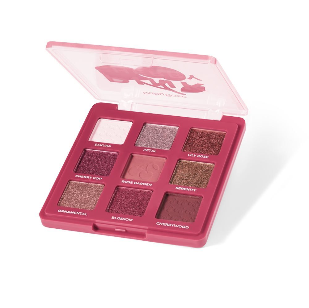 Paleta De Sombras Ounk Cherry Ruby Rose