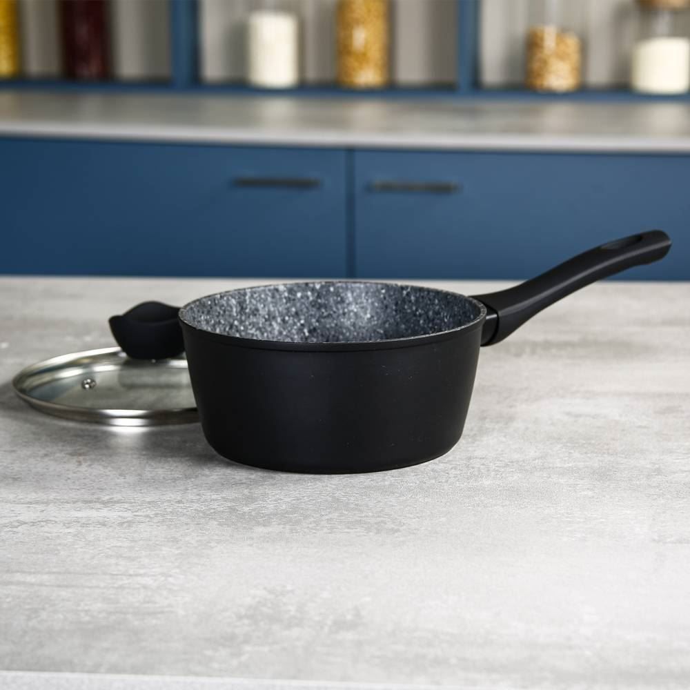 Panela De Alumínio E Revestimento Em Granito Ibiza Havan Casa 1,6 L - Preto