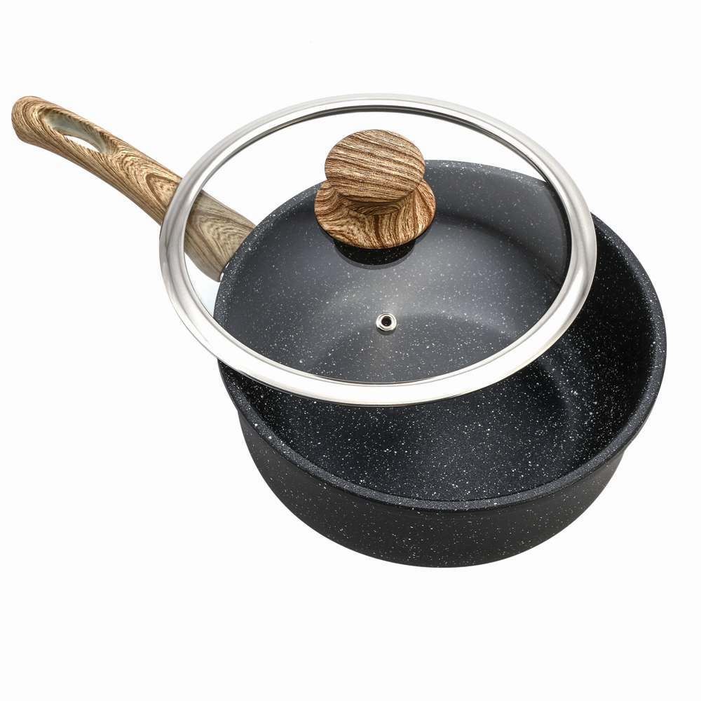 Panela De Indução Com Revestimento Cerâmico Granilite Wolff 2,8 Litros - Preto