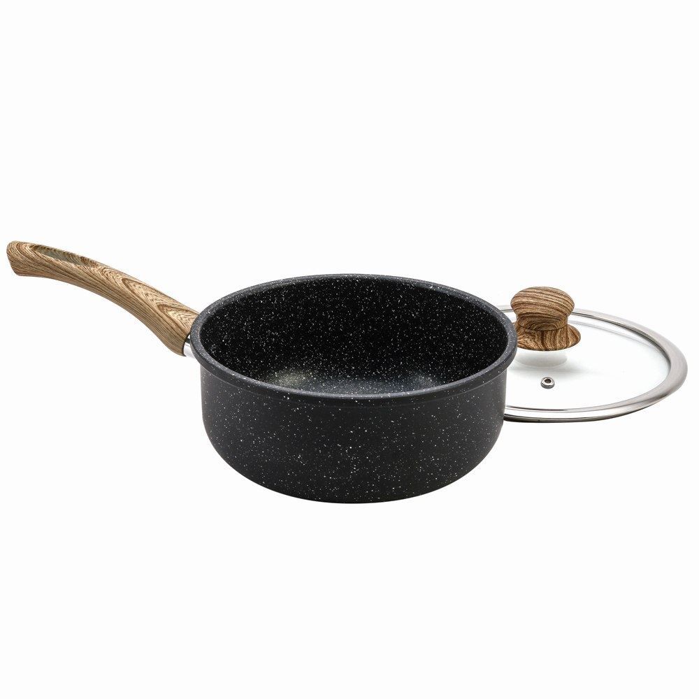 Panela De Indução Com Revestimento Cerâmico Granilite Wolff 2,8 Litros - Preto
