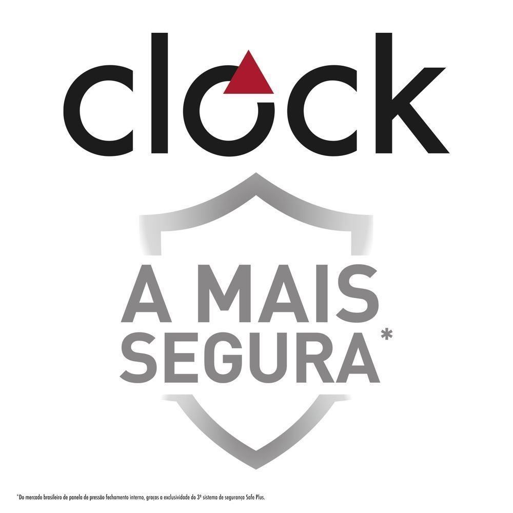 Panela De Pressão Fechamento Interno Clock - 4,5 Litros