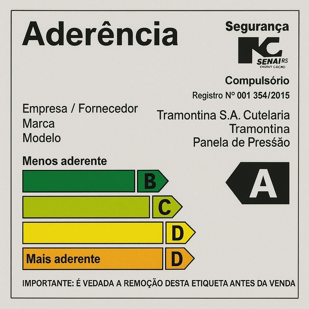 Panela De Pressão Tramontina Arizona Antiaderente Starflon Max 4,5L - Mocaccino