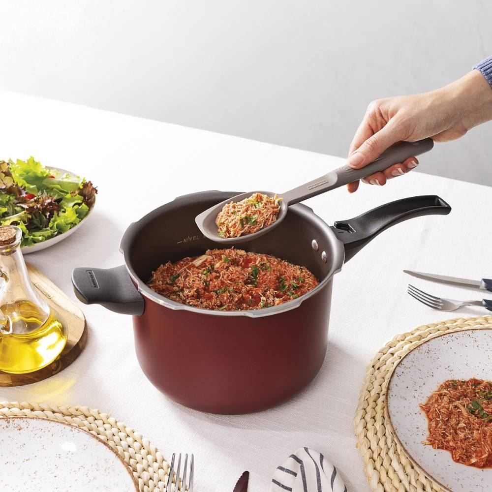 Panela de Pressão Vancouver Effect Tramontina 4,5 Litros - Vermelho