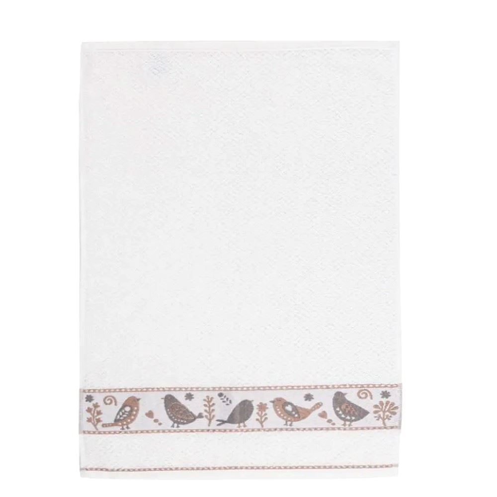 Pano De Copa 100% Algodão Gourmet Havan Casa - Pássaros