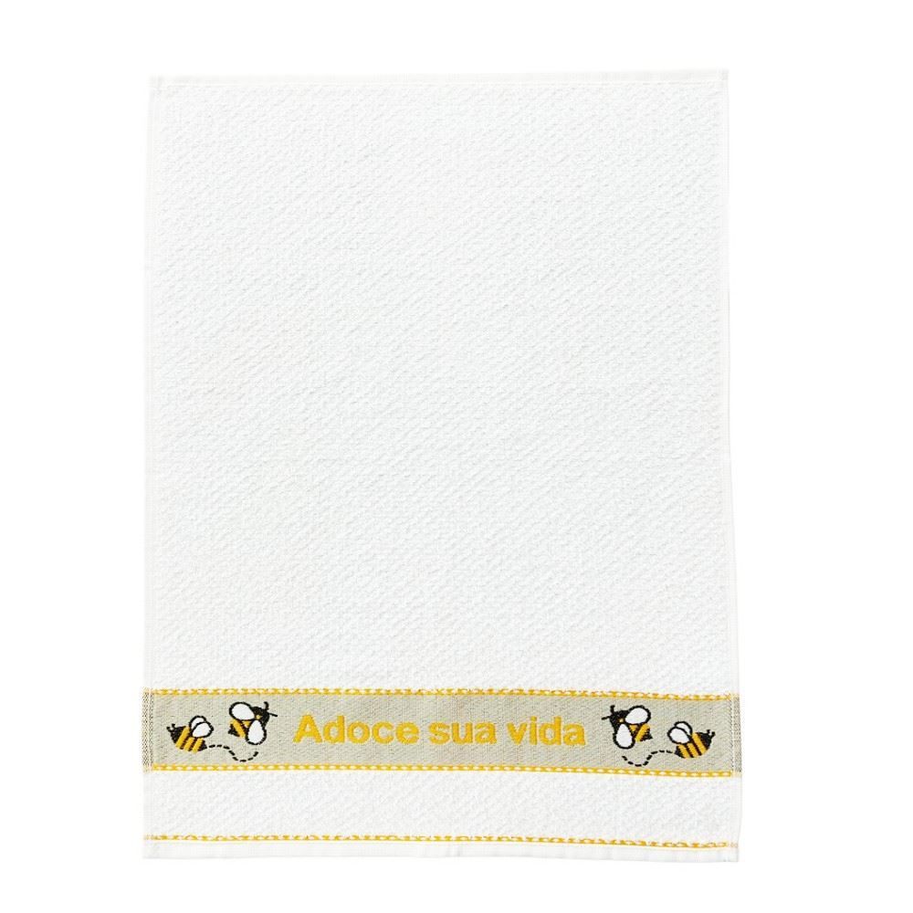 Pano De Copa 100% Algodão Gourmet Havan Casa - Abelhas Doces