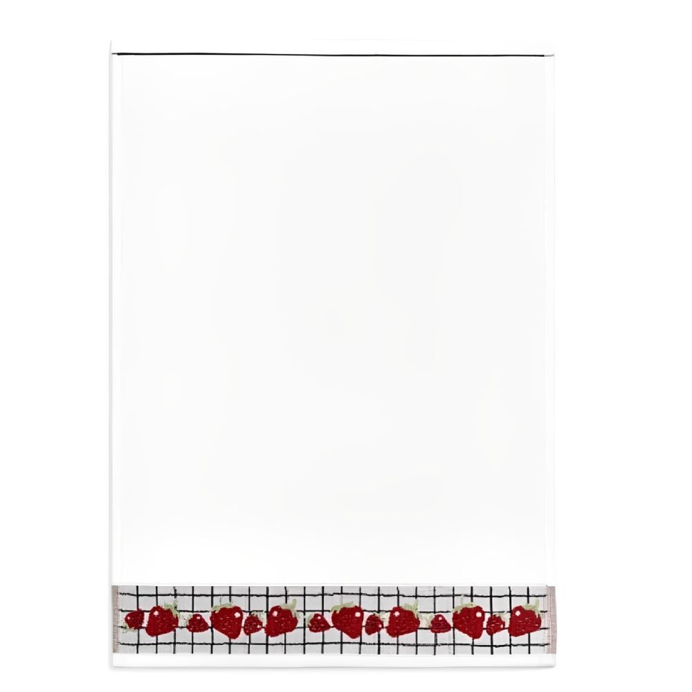 Pano De Copa 46X65 Cm Jacquard Karsten - Morangos 