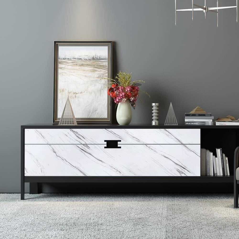 Papel Adesivo Auto Colante 0,45X2,00 M Havan - Mármore Carrara