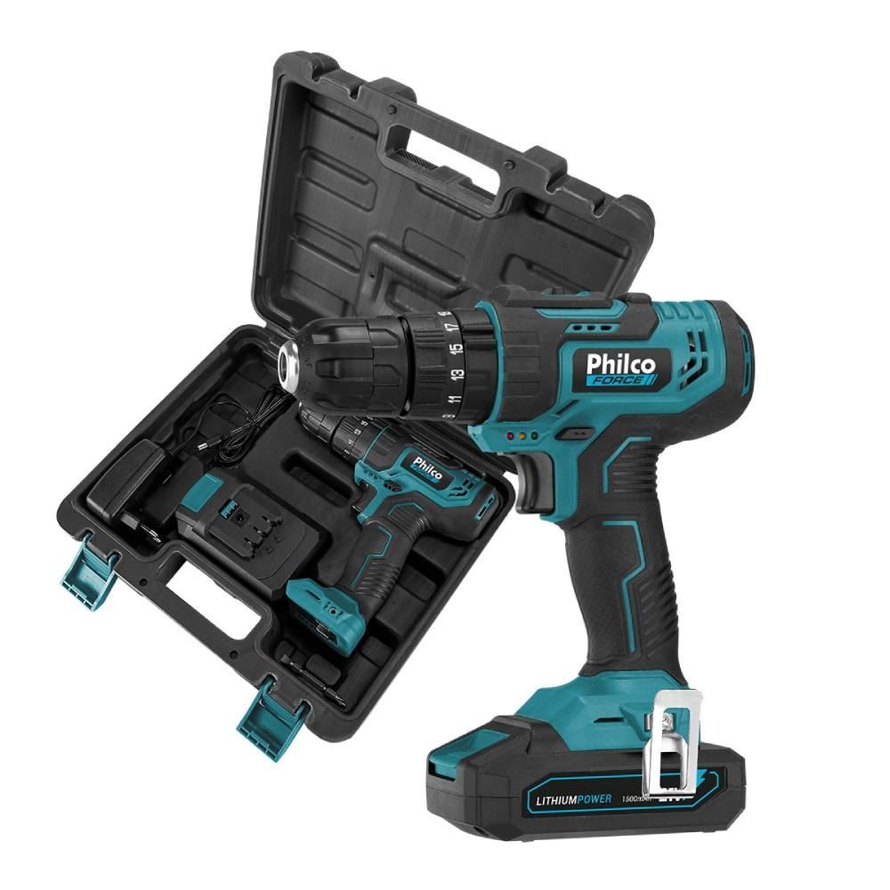 Parafusadeira E Furadeira Impacto Philco 21V Ppf21m - Bivolt