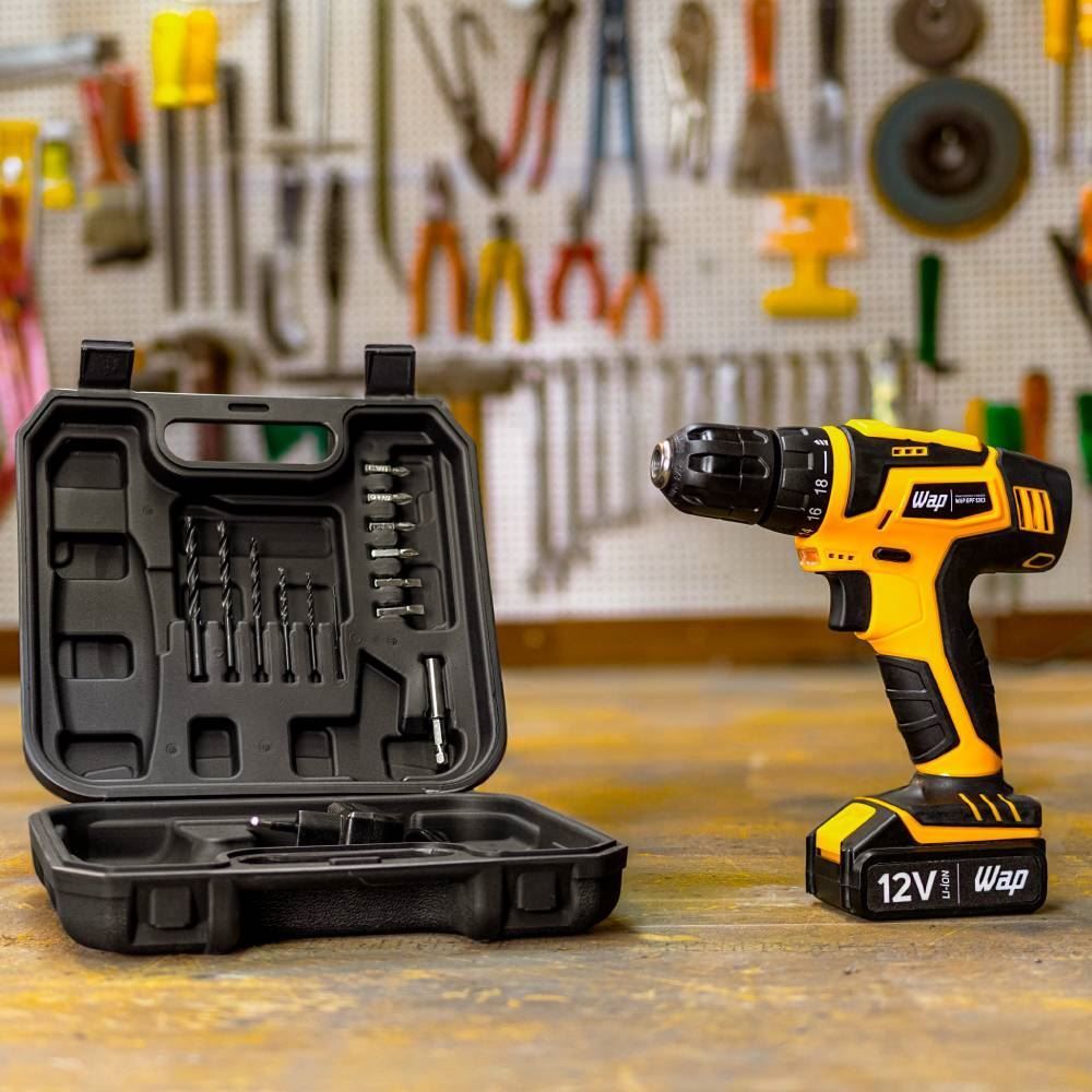 Parafusadeira E Furadeira Wap A Bateria 12V Bpf12k3 - Bivolt
