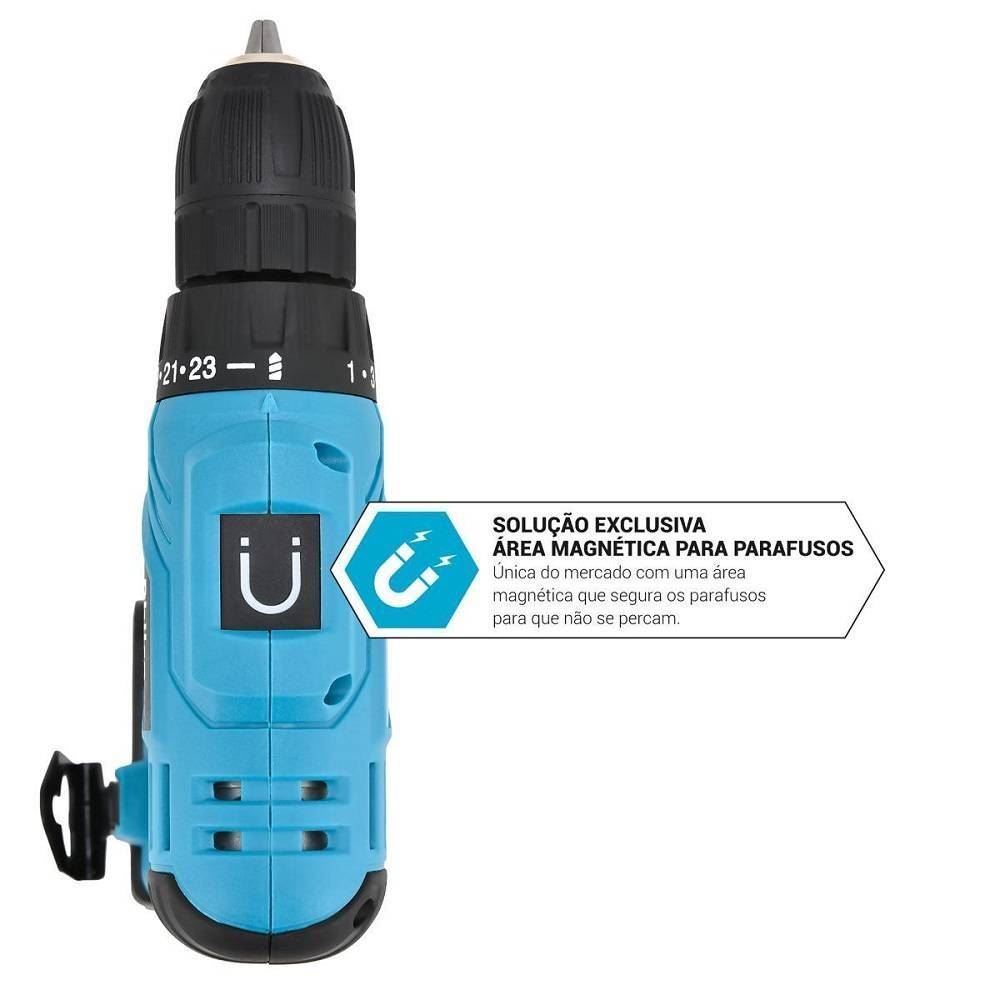 Parafusadeira Philco Force Bivolt 2 Em 1 800Rpm Ppf12 - Bivolt