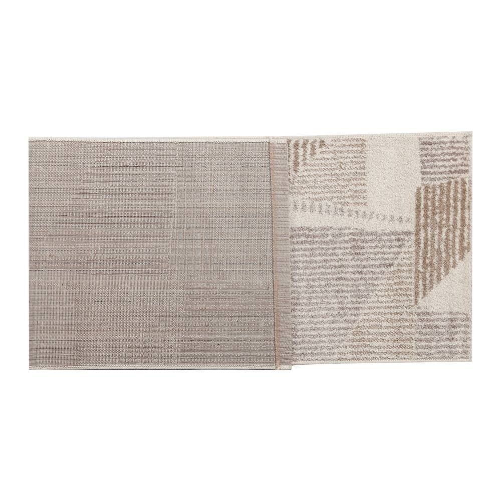 Tapete Passadeira Lotus 57X180 Cm Havan Casa - Bege Geométrico