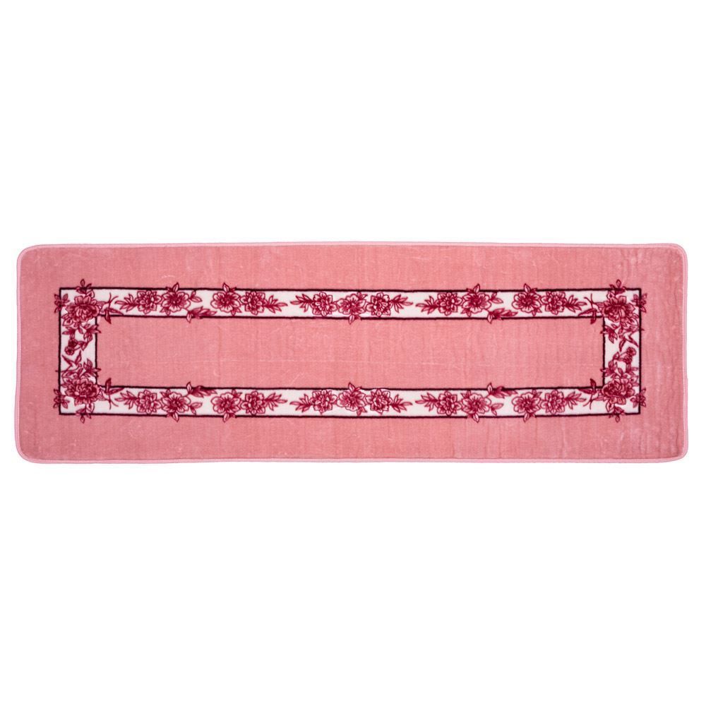 Passadeira Sevilha 60X1,80M Para Sala E Quarto - Floral Rose