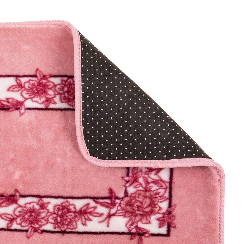 Passadeira Sevilha 60X1,80M Para Sala E Quarto - Floral Rose