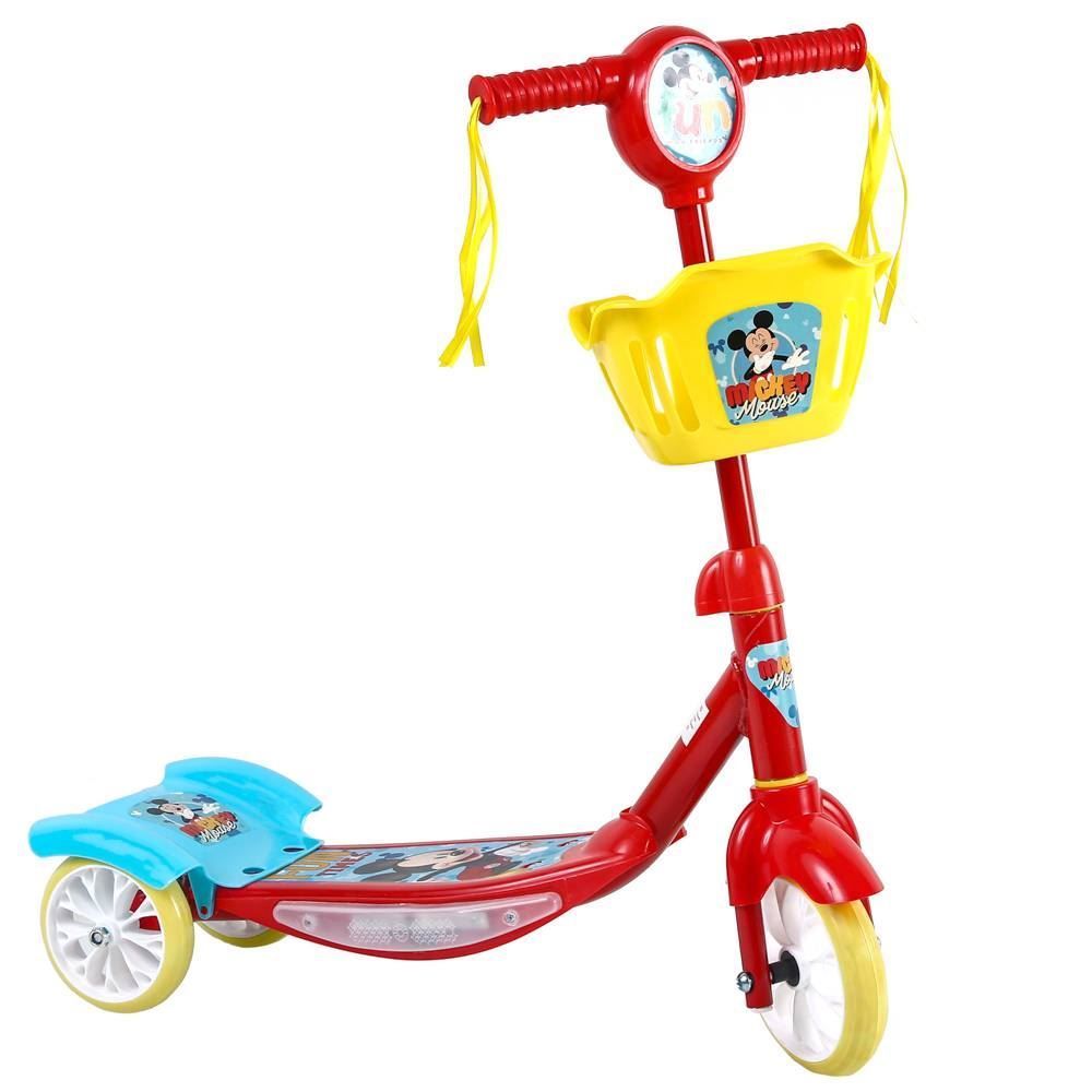 Patinete 3 Rodas Luzes E Som Mickey Havan Toys - HBR0586