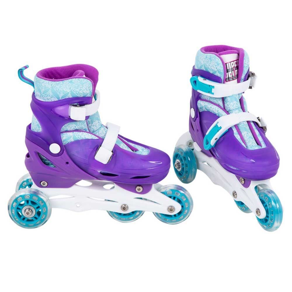 Patins 2 Em 1 Lilás 32 A 35 Com Acessórios Havan Toys - HBR0429
