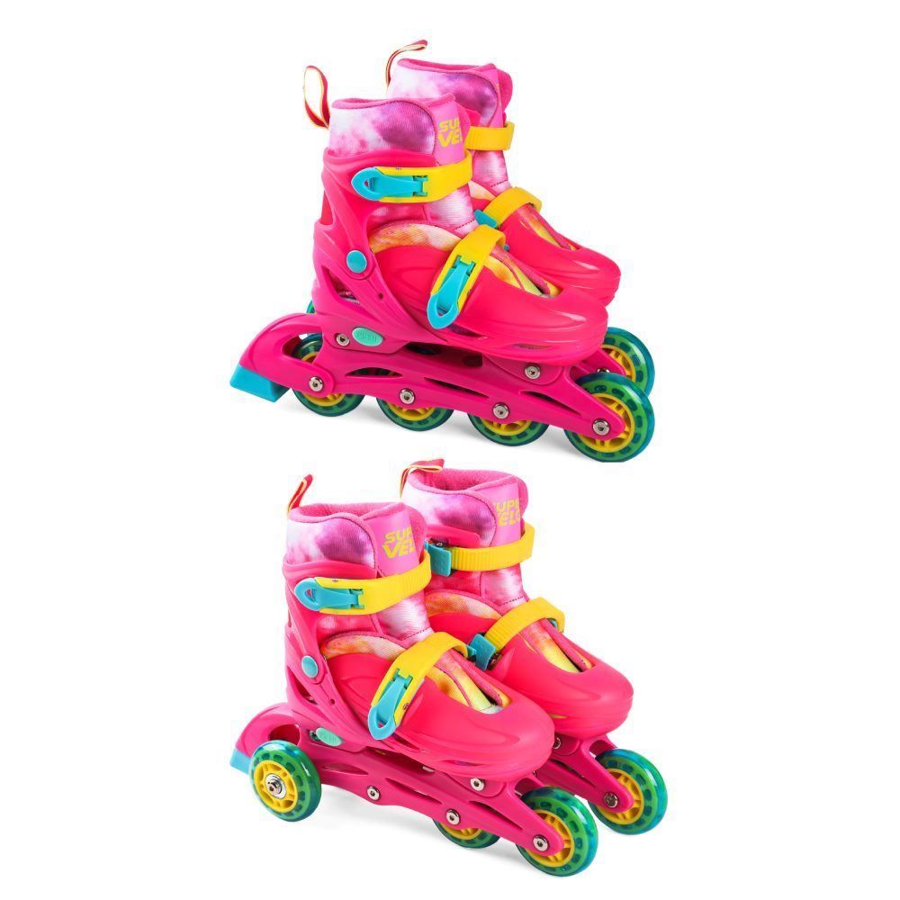 Patins Feminino 2 Em 1 Ajustável 32 A 35 Havan Toys -  HBR0883