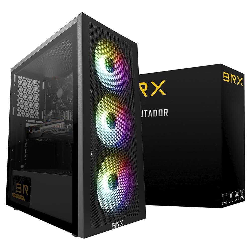 Pc Gamer Brx Amd Ryzen 5 5600 32Gb 480Gb Ssd Rtx 3050 Windows 11